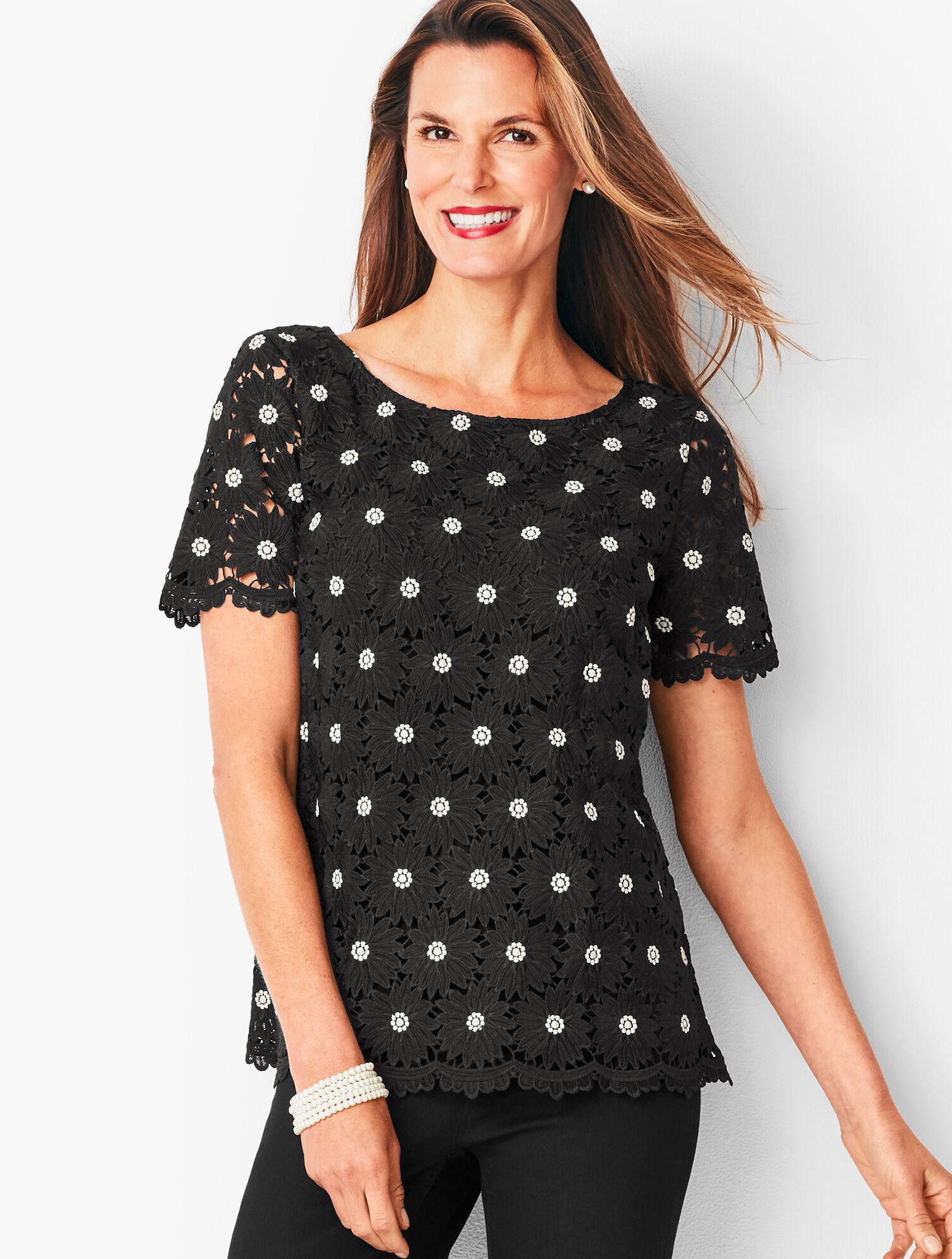 Daisy Lace Top