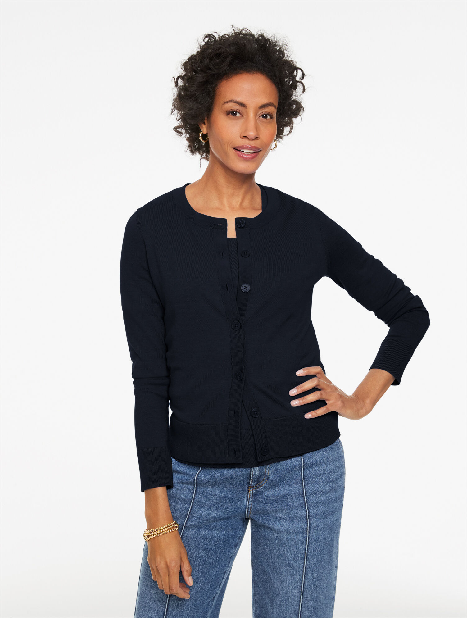 Charming Cardigan - Wide Placket