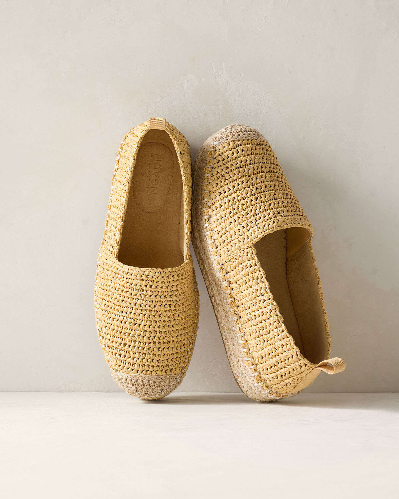 Straw Espadrilles