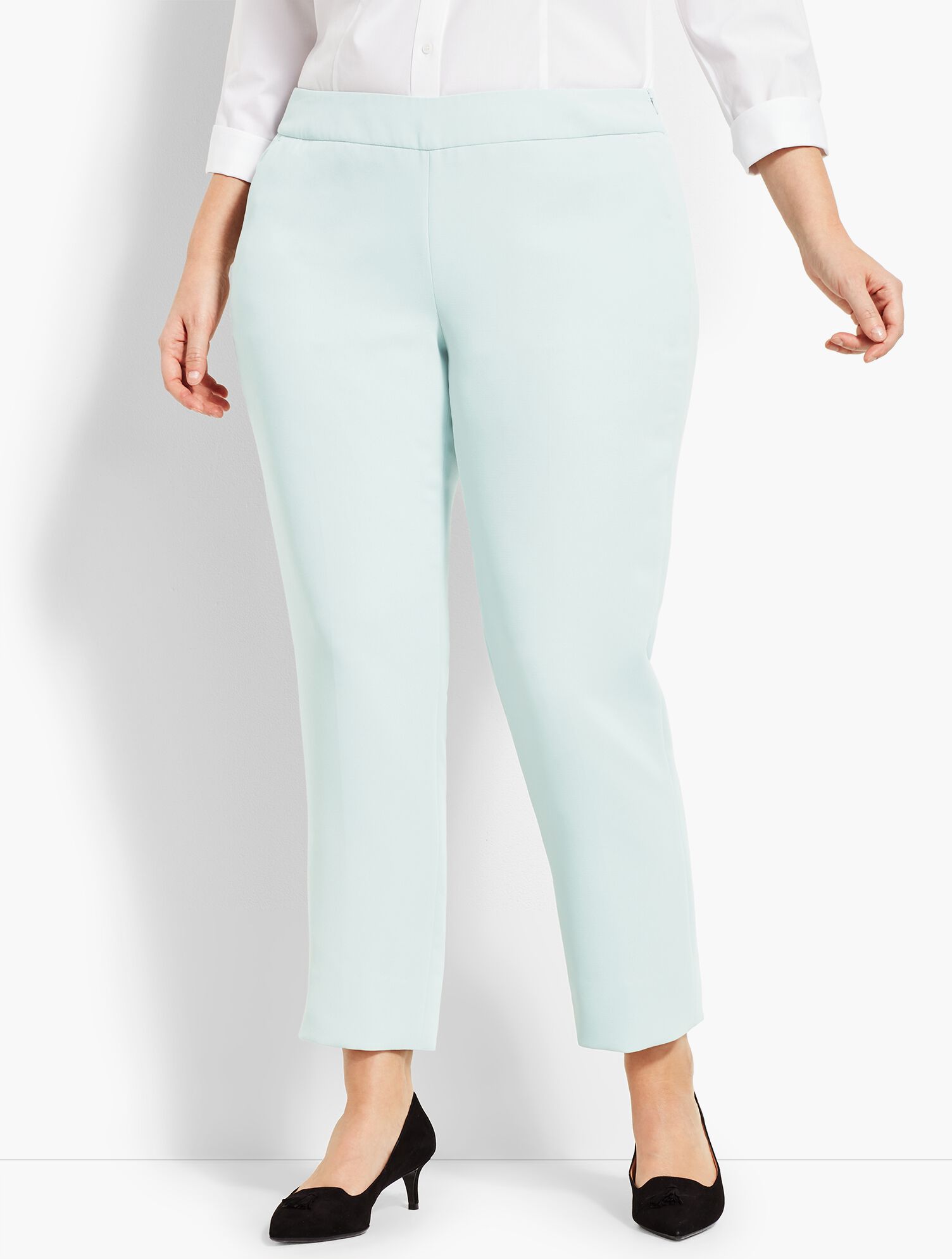 Seasonless Crepe Slim Ankle Pant