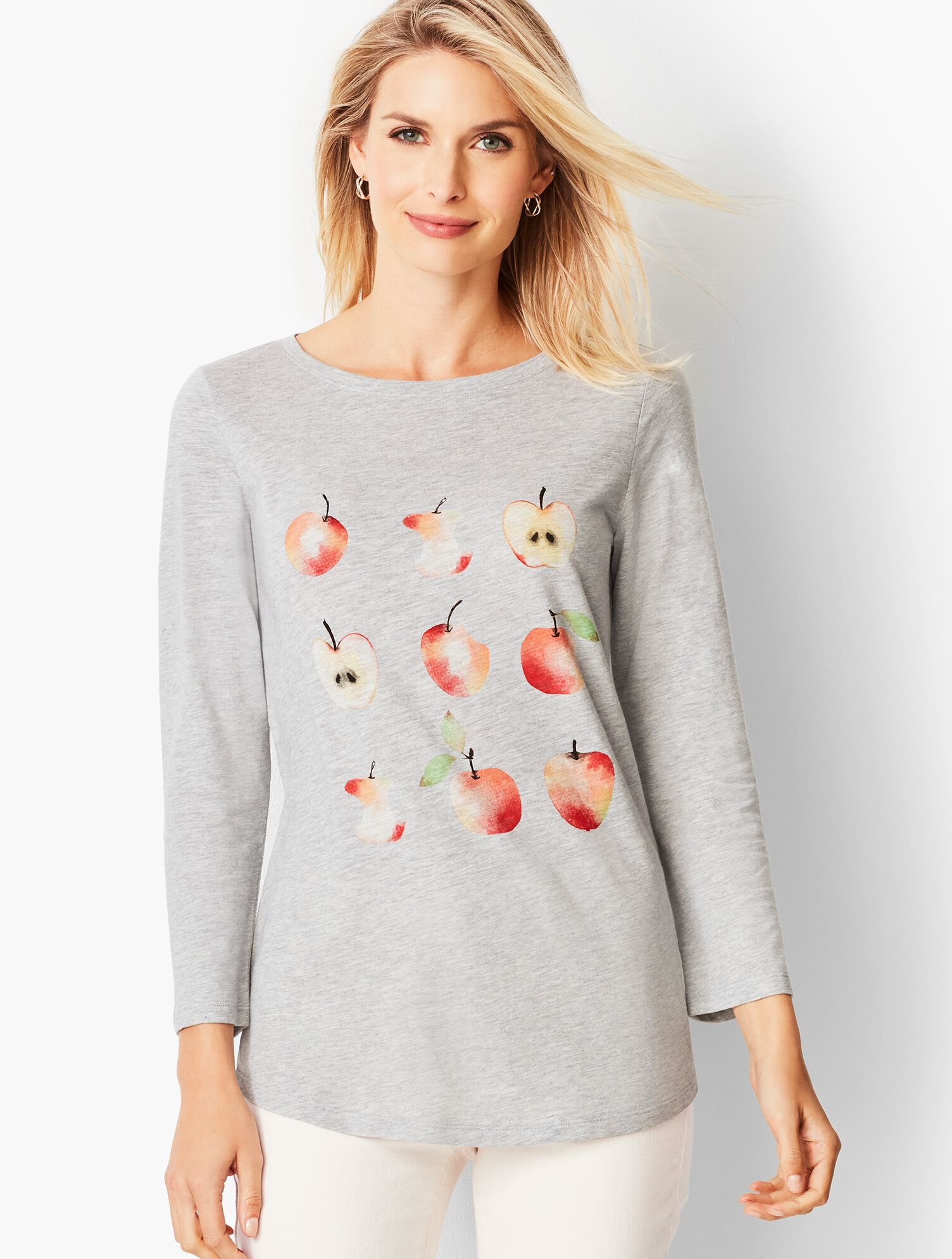 Novelty Bateau-Neck Tee