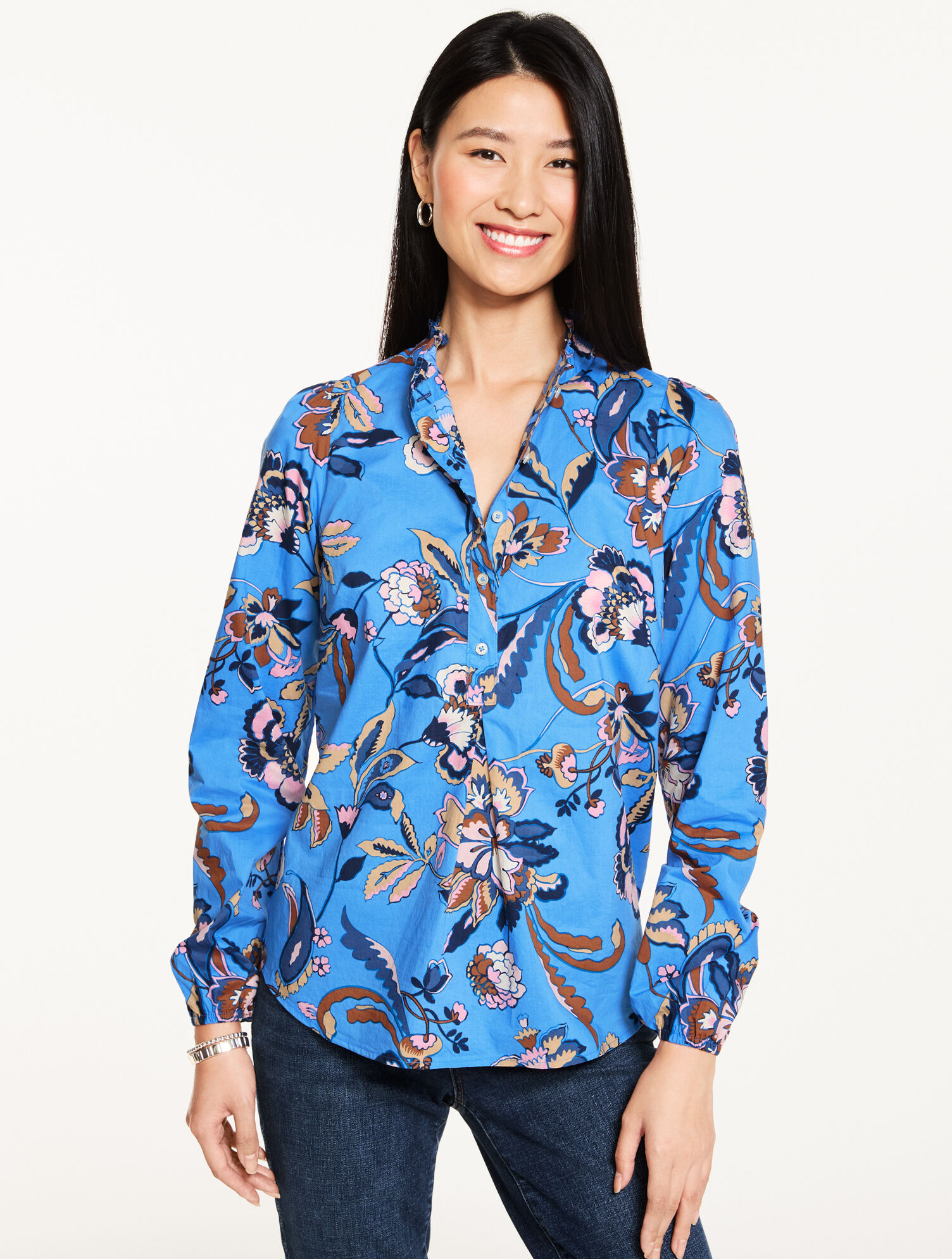 Ruffle Popover - Jacobean Fantasia