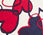Button Front Top - Entwined Hearts
