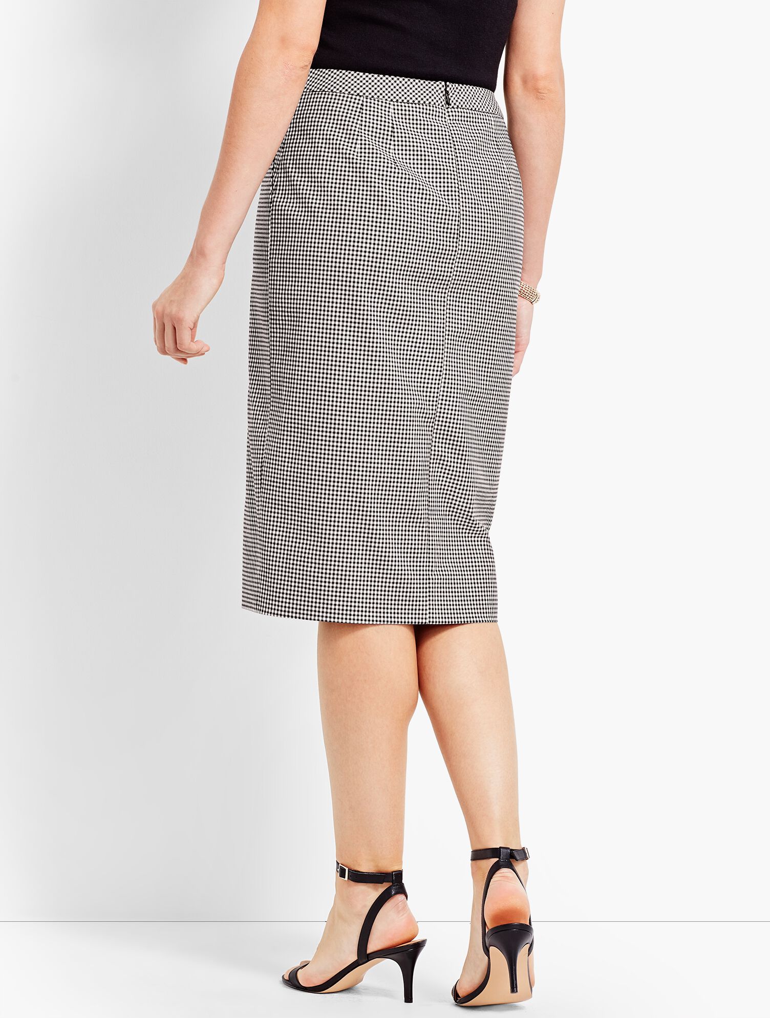 Pencil Skirt - Gingham