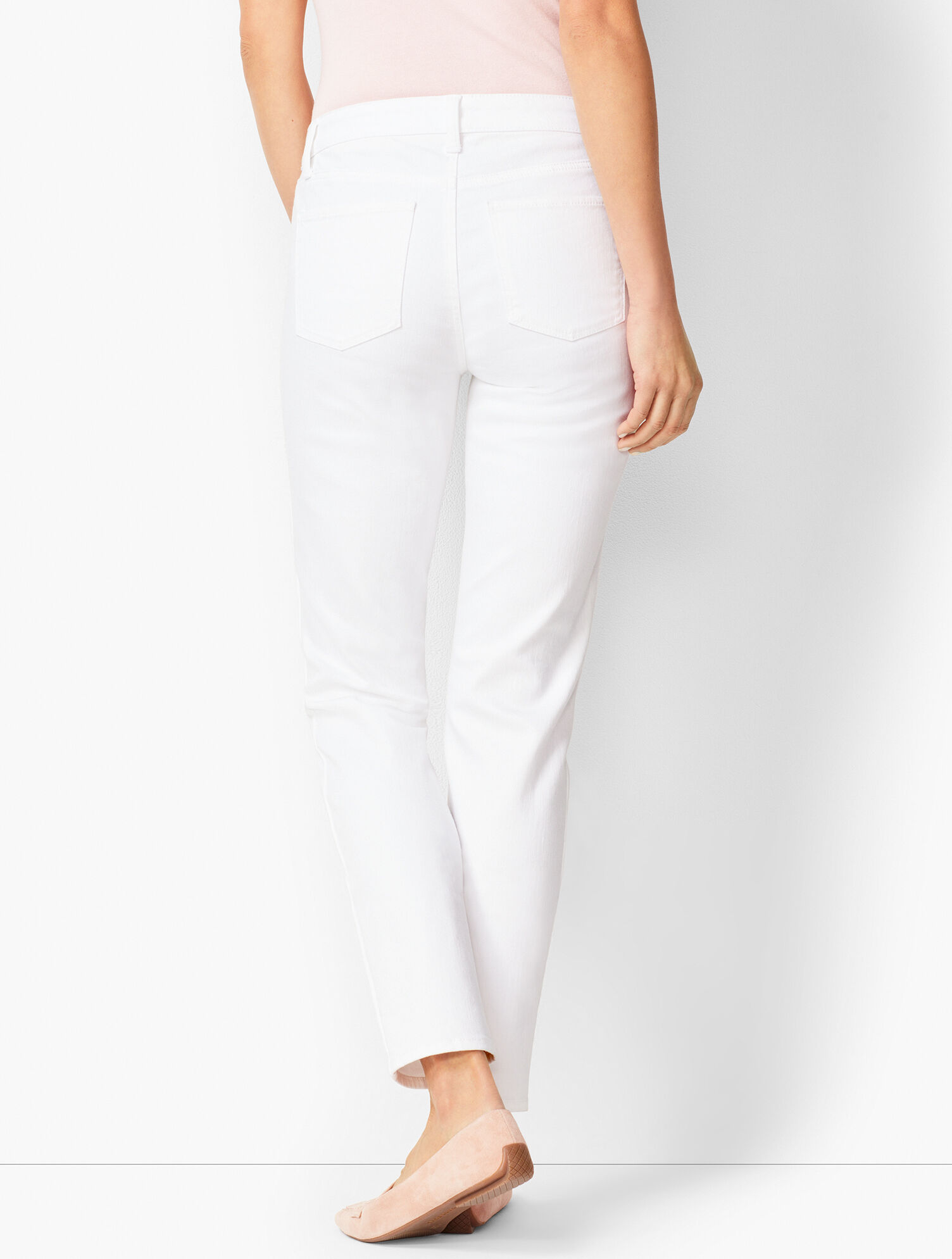 Colored Denim Slim Ankle Jean