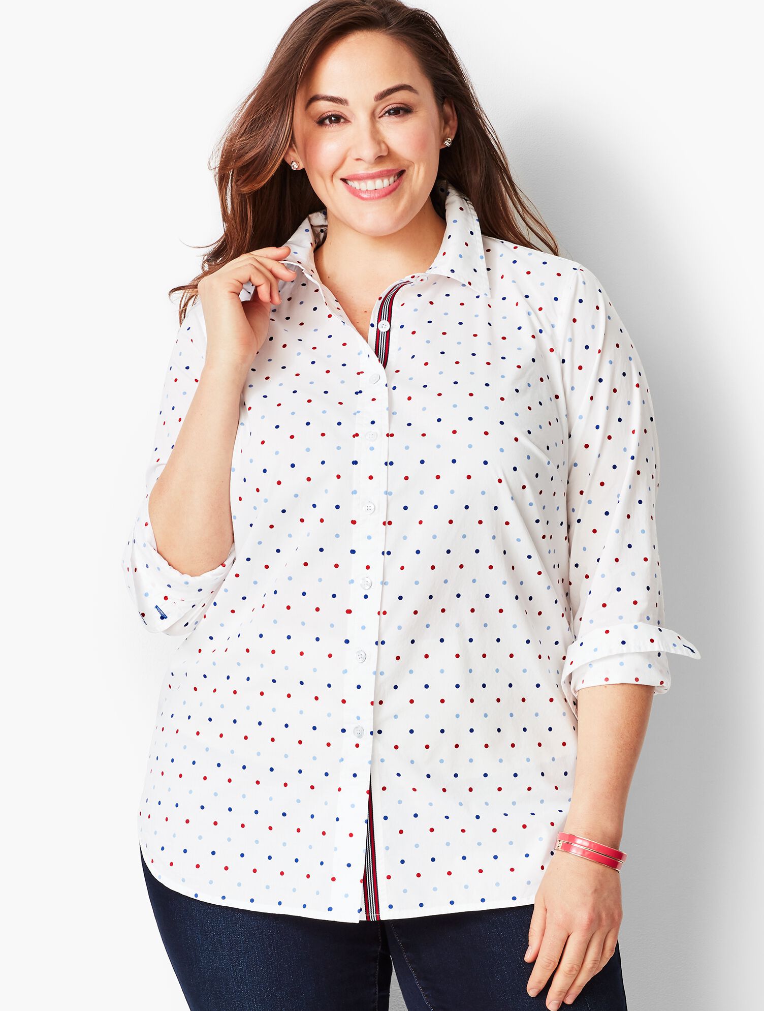 The Classic Casual Shirt - Multi-Color Clip Dots