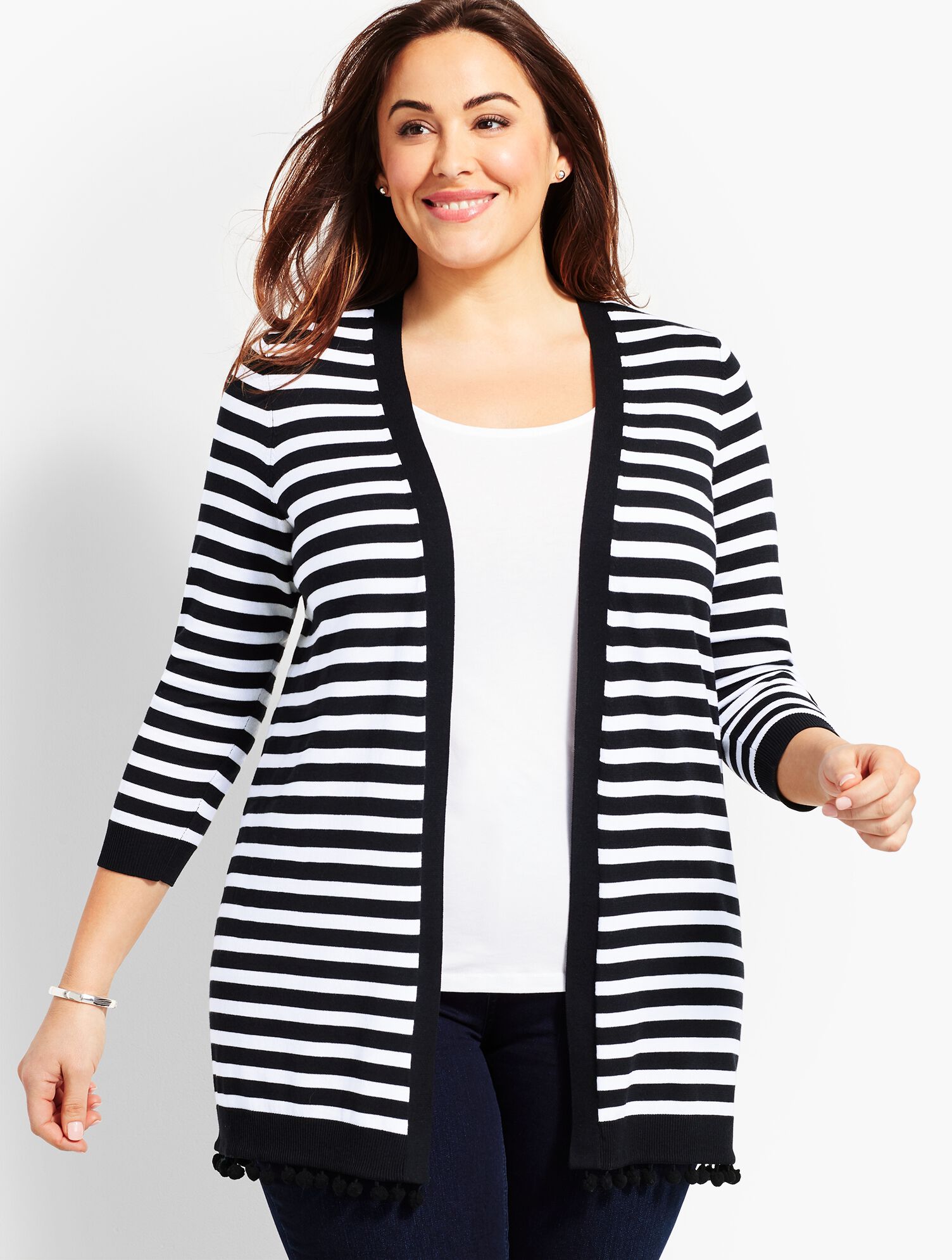 Natalie Stripe Cardigan