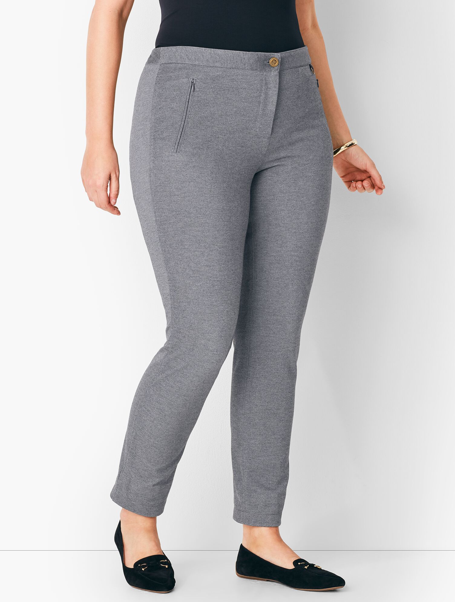 Textured Ponte Leggings