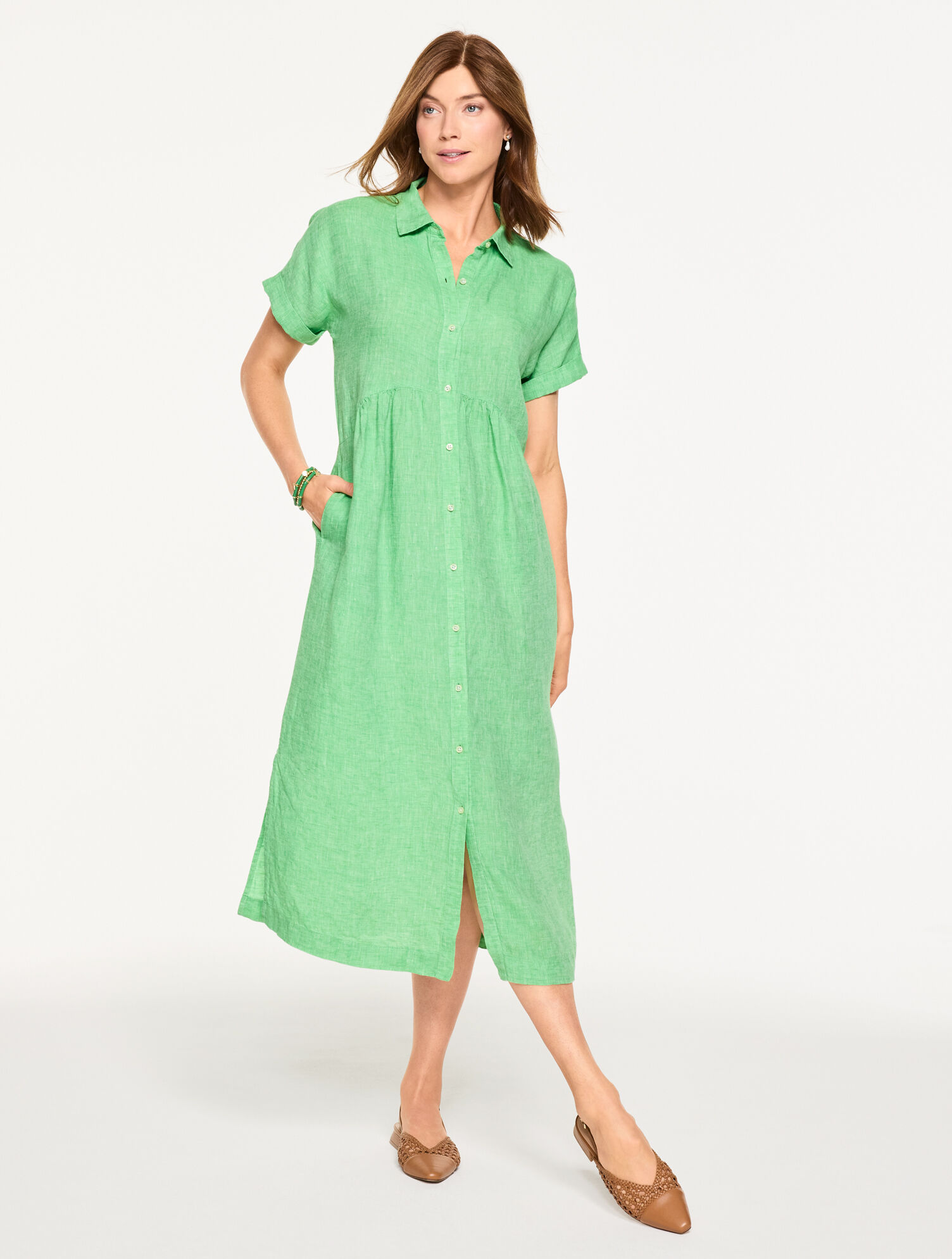 Linen Shirtdress