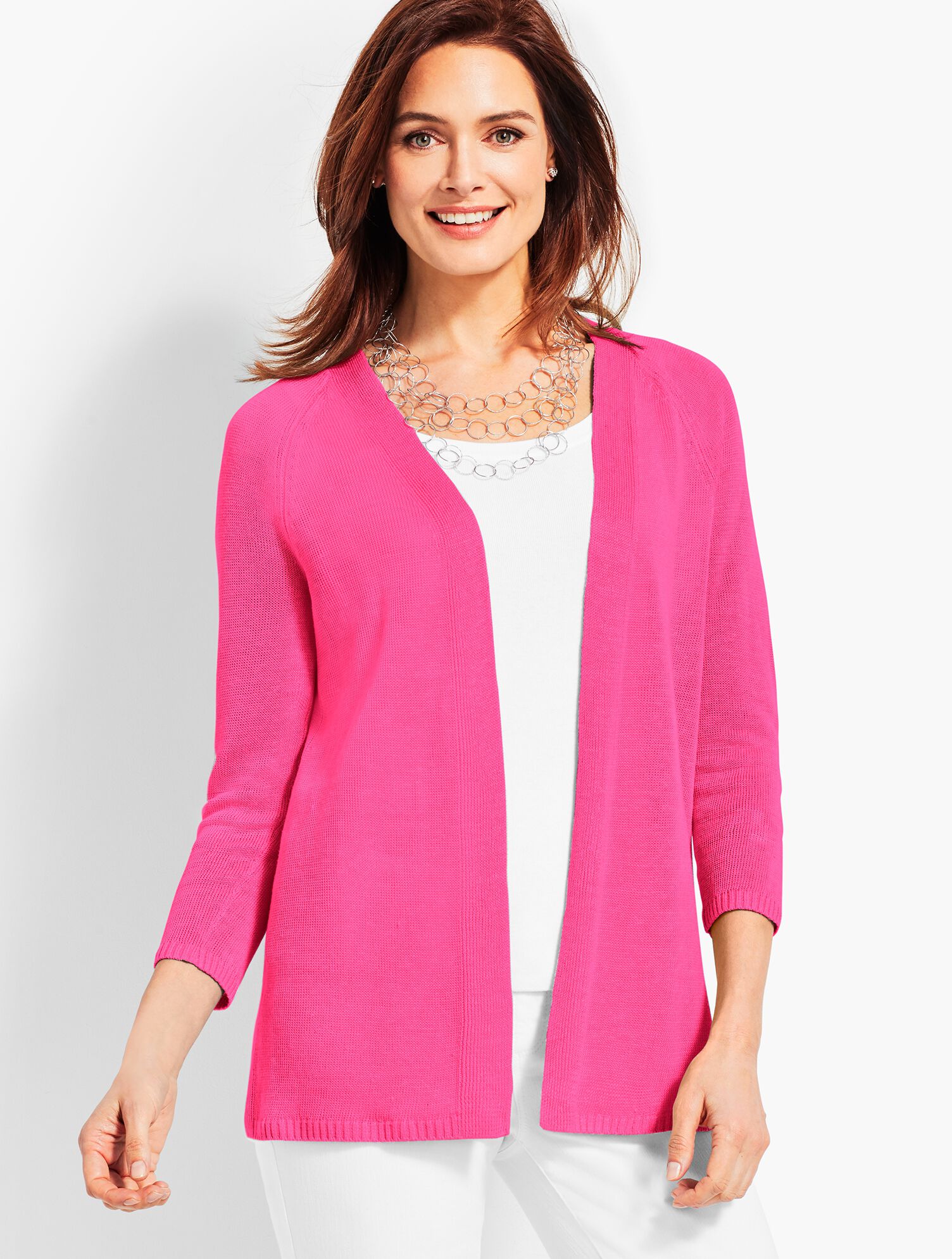 No-Close Linen Cardigan