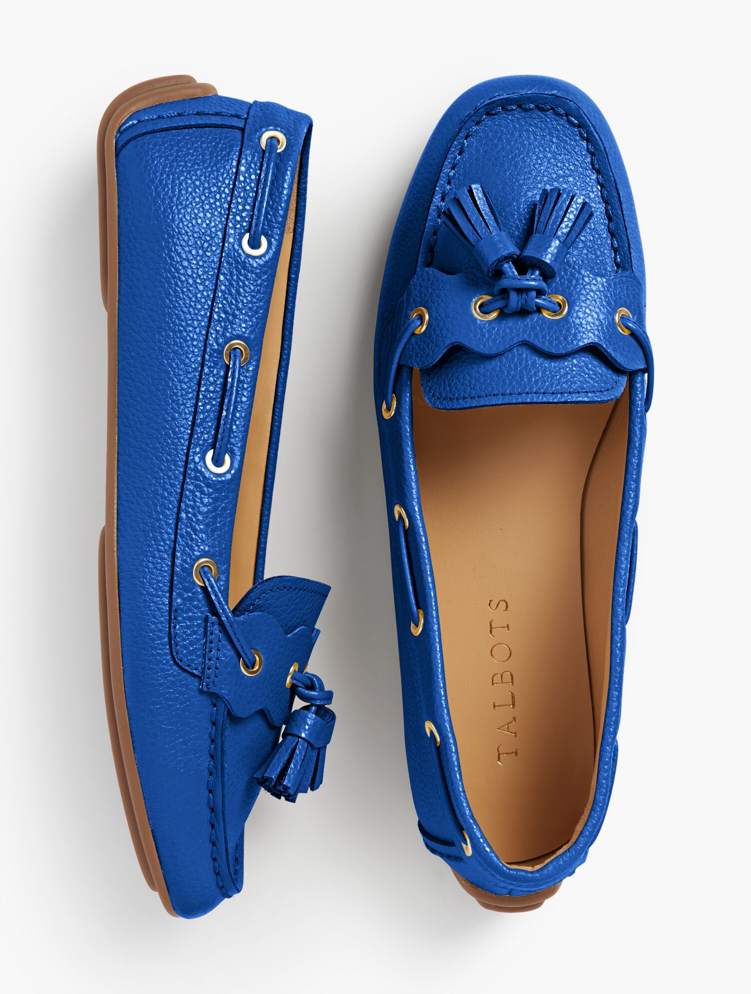 Everson Driving Moccasins - Pebble Leather