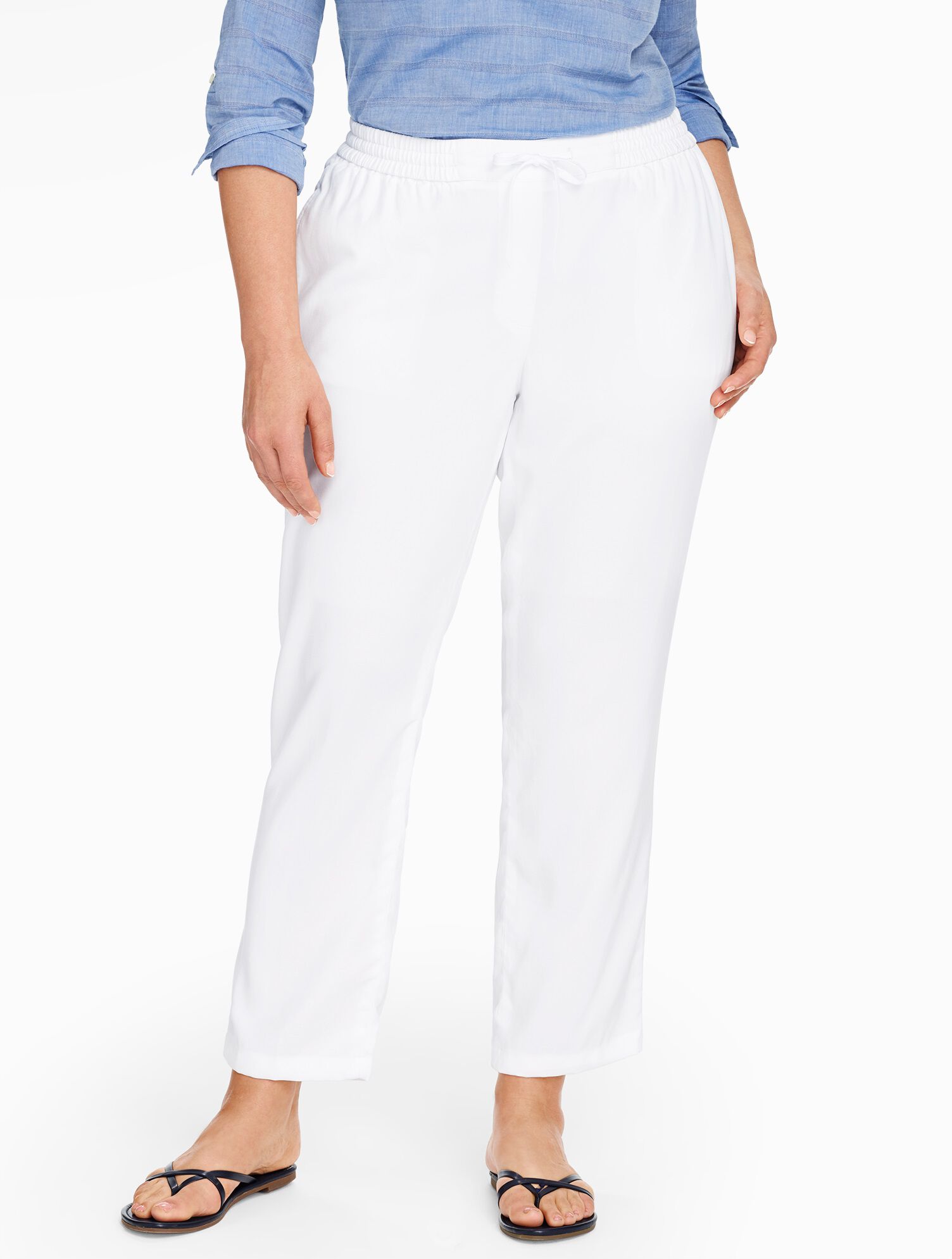 The Easy Drawstring Slim-Leg Pant