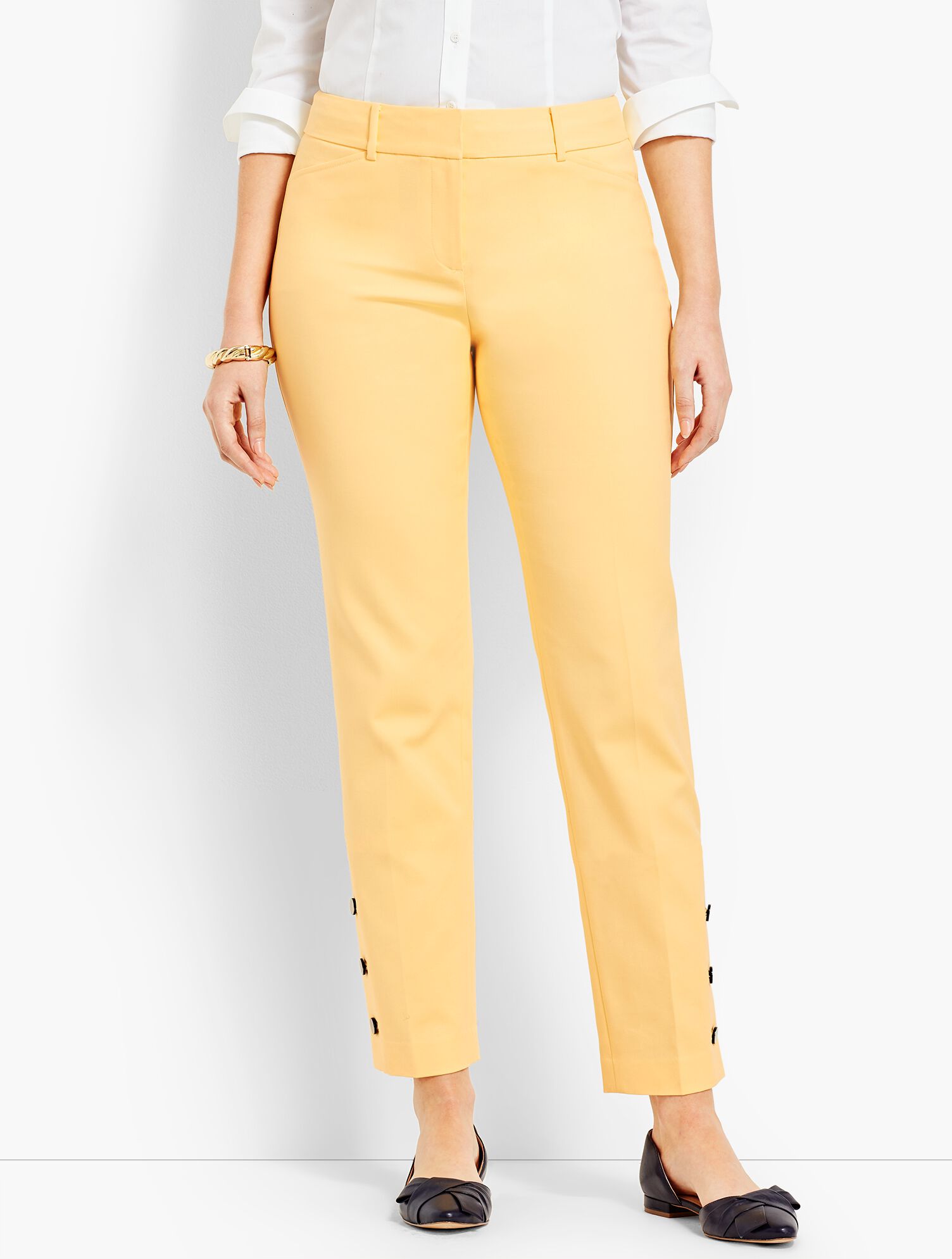 Talbots Hampshire Ankle - Curvy Fit/Button-Cuff