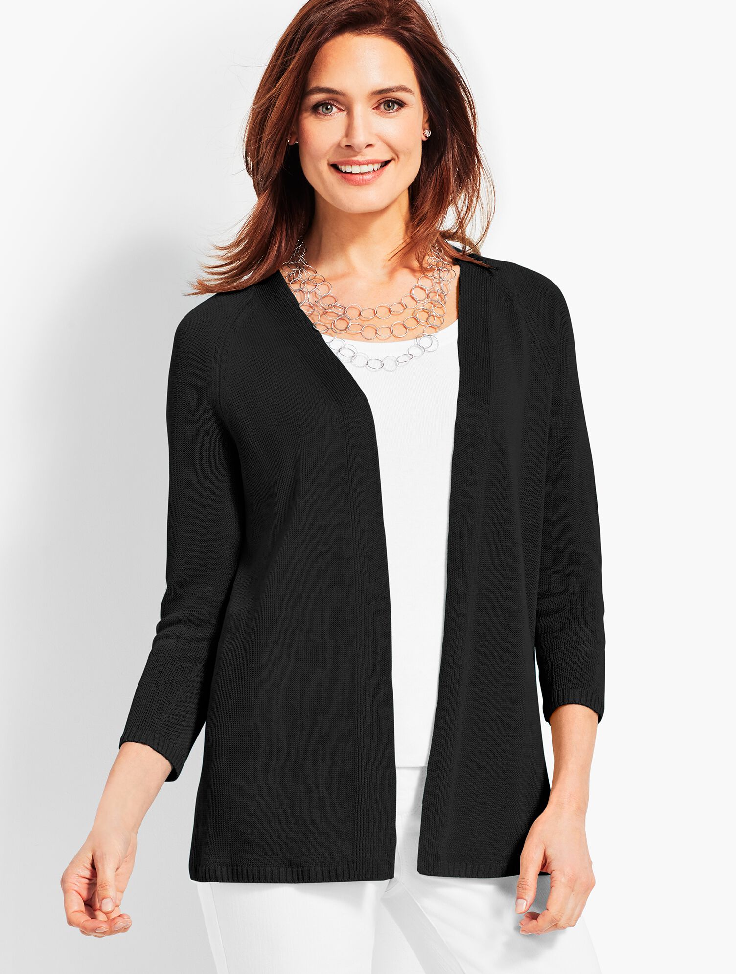 No-Close Linen Cardigan