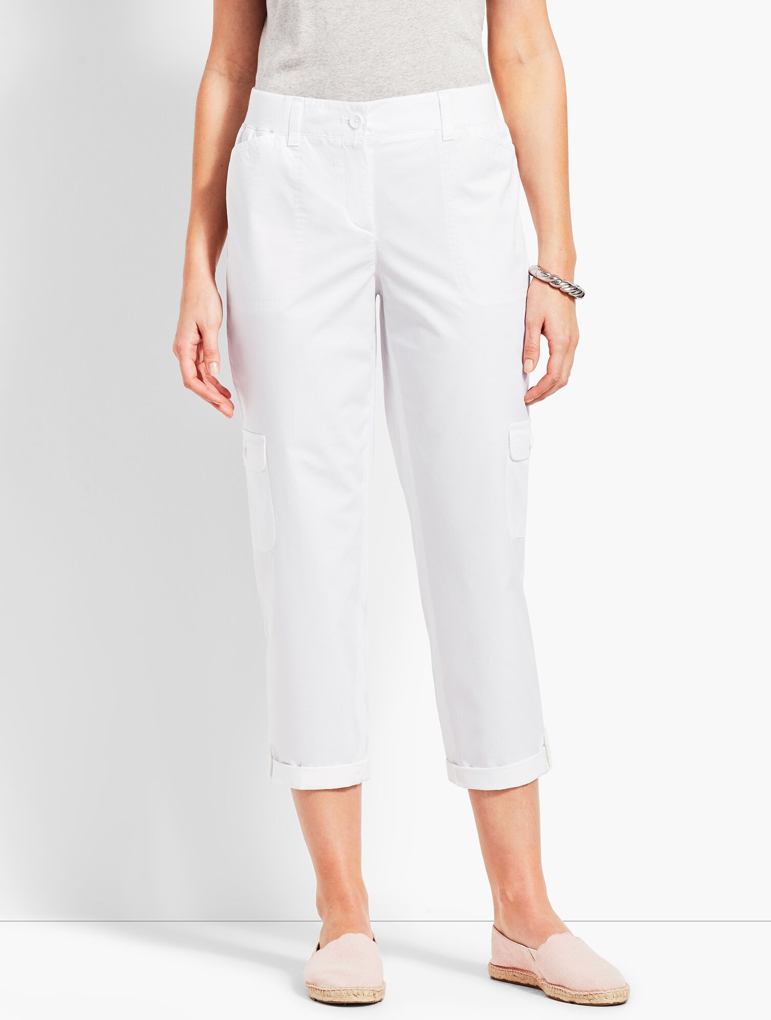 Poplin Relaxed Crop