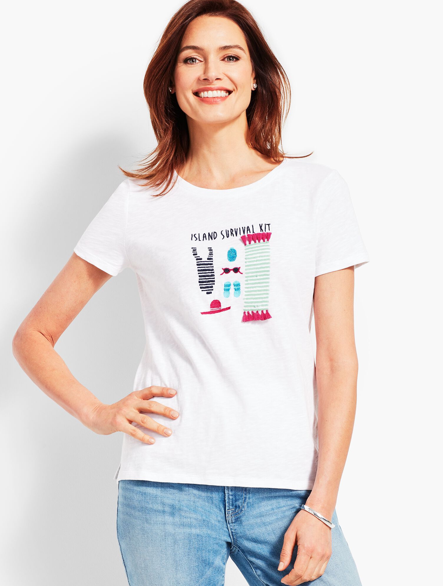 Island Survival Kit Ballet-Neck Tee