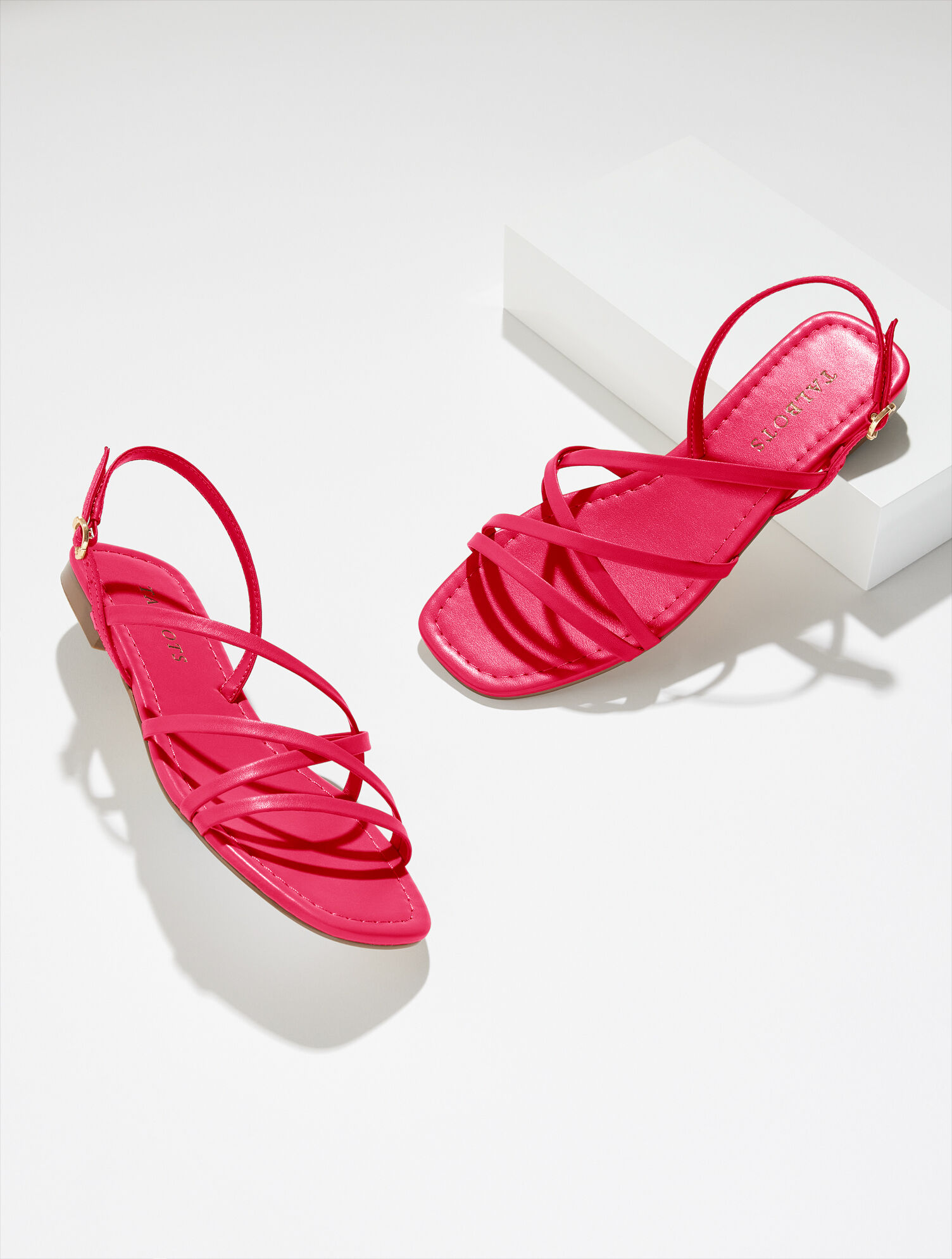 Liana Strappy Nappa Flats